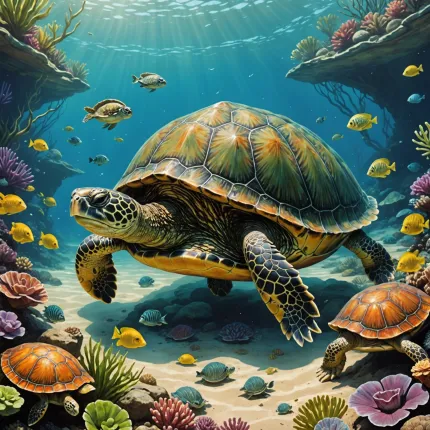 Черепахи: Медленные создания с удивительной историей и уникальным домом