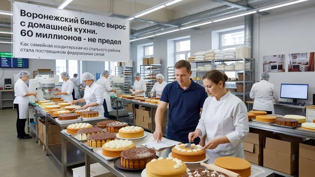 Воронежский бизнес вырос с домашней кухни. 60 миллионов - не предел